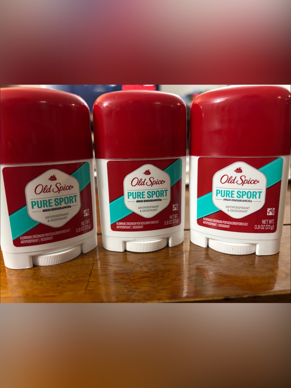 Old Spice Pure Sport Antiperspirant 3-Pack